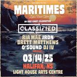 Welcome To The Maritimes -Classified, Ria Mae, JRDN, Brett Matthews & O'Sound - Halifax, NS