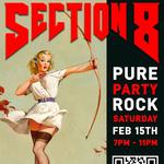 Section 8 Pure Party Rock @ Sidelines Sports Bar and Grill