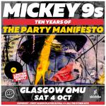 Mickey 9s - The Party Manifesto - 10th Anniversary Show