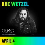 Koe Wetzel at Choctaw Casino & Resort