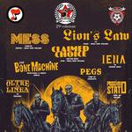 BCR FEST ► MESS ★ THE BONE MACHINE ★ LION'S LAW ★ IENA ★ CLAIMED CHOICE ★ PEGS ★ & more