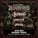 DECAPITATED Infernal Bloodshed Over Europe