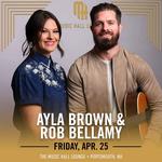 Ayla Brown & Rob Bellamy Live at The Music Hall Lounge