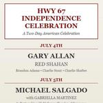 Hwy 67 Independence Celebration