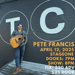 Pete Francis (Live at FTC Stage One)