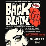 back to BACK TO BLACK: the AMY WINEHOUSE celebration hosted and presented by Remember Jones!