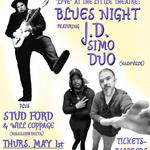 BLUES NIGHT featuring JD Simo Duo plus Stud Ford & Will Coppage