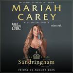 MARIAH CAREY + NILE RODGERS & CHIC + ETERNAL at HERITAGE LIVE