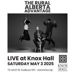 The Rural Alberta Advantage at Knox Hall