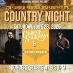 70TH ANNUAL NATIONAL TOM SAWYER DAYS COUNTRY NIGHT