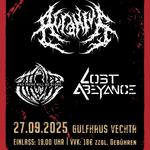 Concert with Acranius, And There Will be Blood, Lost Abeyance