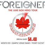 Foreigner - The Juke Box Hero Tour