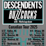Descendents & Buzzcocks W/ Mattstagraham