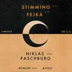 FEJKÁ (LIVE) | STIMMING (LIVE) | NIKLAS PASCHBURG (LIVE) | MEMUM (LIVE) | LANIAKEA | DEJAGO | TUMSI | HENRIQE | AYK