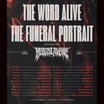 THE WORD ALIVE + THE FUNERAL PORTRAIT + MELROSE AVENUE