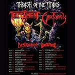 KLASH OF THE TITANS 2025 EU with OBITUARY + Special Guests DESTRUCTION and GOATWHORE