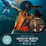 Lamont Landers at Prescott Park - Portsmouth, NH supporting Fantastic Negrito