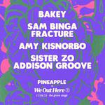 Pineapple x We Out Here take over stage