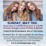 T Sisters at the Aromas Grange