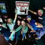 Double Decker Blue Delta stage