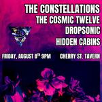 D4 Booking presents: THE CONSTELLATIONS / THE COSMIC TWELVE / DROPSONIC / HIDDEN CABINS