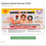 Gubener Musiksommer 2025