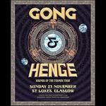 GONG & HENGE - Sounds of the Cosmos Tour