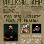 Food, Beer, & Country Music On The Creek
