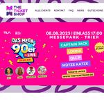 Das Mega 90er Open Air (Trier) 2025