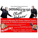 Austin Cabaret Theatre FUNdraising Gala starring Las Vegas “Entertainer Of The Year” CLINT HOLMES!