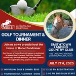 2025 Horses of Honor Golf Tournament & Dinner