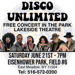 Disco Unlimited Free Concert in the Park - Eisenhower Park (East Meadow, NY)