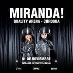 Miranda! en Córdoba
