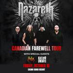 Nazareth with special guests Helix & Killer Dwarfs