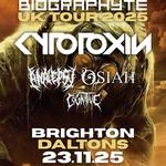 Biographyte tour featuriing Cytotoxin, Analepsy, Osiah, Cognitive