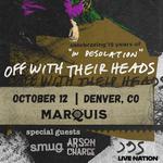 Off With Their Heads "15 Years of In Desolation" Tour