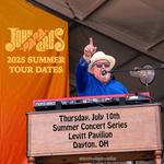 John "Papa" Gros performs at the 2025 Dayton Levitt's Eichelberger Concert Series