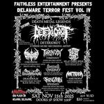 DETERIOROT + Guests at Delaware Terror Fest Vol 4