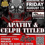 Apathy & Celph Titled LIVE