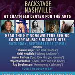 Backstage Nashville at Chatfield Center for the Arts (in Chatfield, Minnesota)