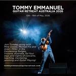 Tommy Emmanuel Guitar Retreat Australia 2026