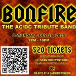 Bonfire tribute to AC/DC at Northern Waters Casino Resort!! 