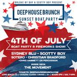 Deep House Brunch Sunset Boat Party & Fireworks Show