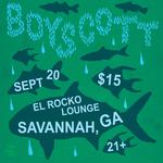 9/20: Boyscott in Savannah, GA