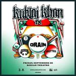 Kublai Khan Headliner Tour ft Drain