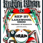 Kublai Khan headline tour ft Drain