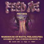 Feed Me's felt sick in Philadelphia, PA