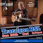 Geoff Achison at Traralgon RSL