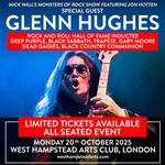 GLENN HUGHES 'In Conversation' with Mick Wall & Jon Hotten