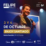 Felipe Avello en Enjoy Santiago